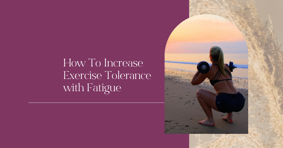 Increasing exercise tolerance