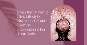 Diet, Lifestyle, Nutraceutical and Exercise Interventions For Your Brain
